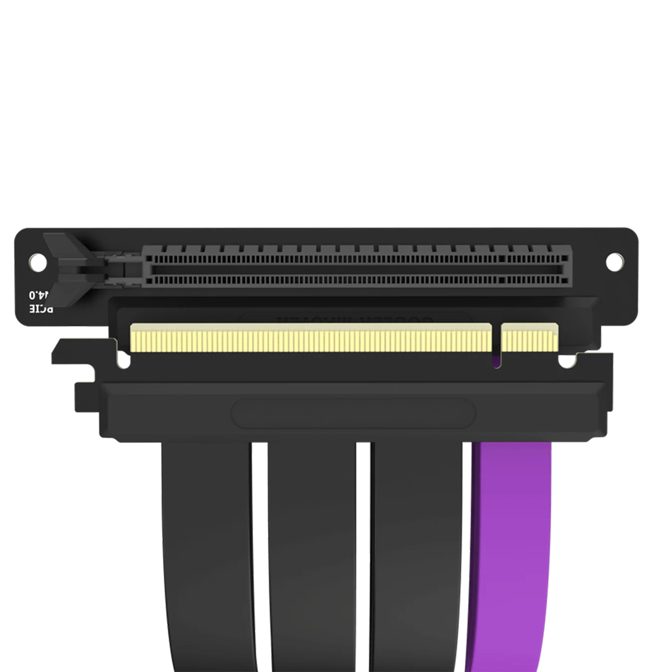 Cooler Master Riser Cable - PCIe 4.0 x16 - 200mm - Black/Purple - Image 5